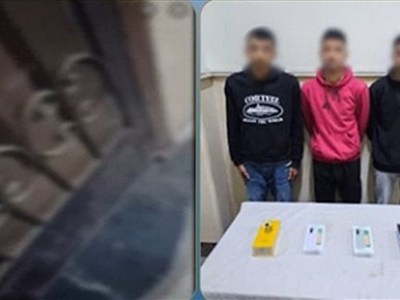 القبض على المتهمين بالاستيلاء على 4 هواتف من مندوب شركة نون بالعبور