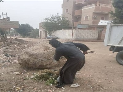 تكثيف حملات النظافة بقرى مركز طهطا| صور