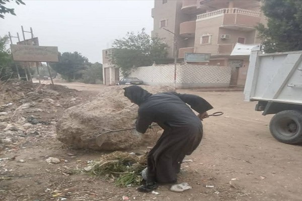 تكثيف حملات النظافة بقرى مركز طهطا| صور